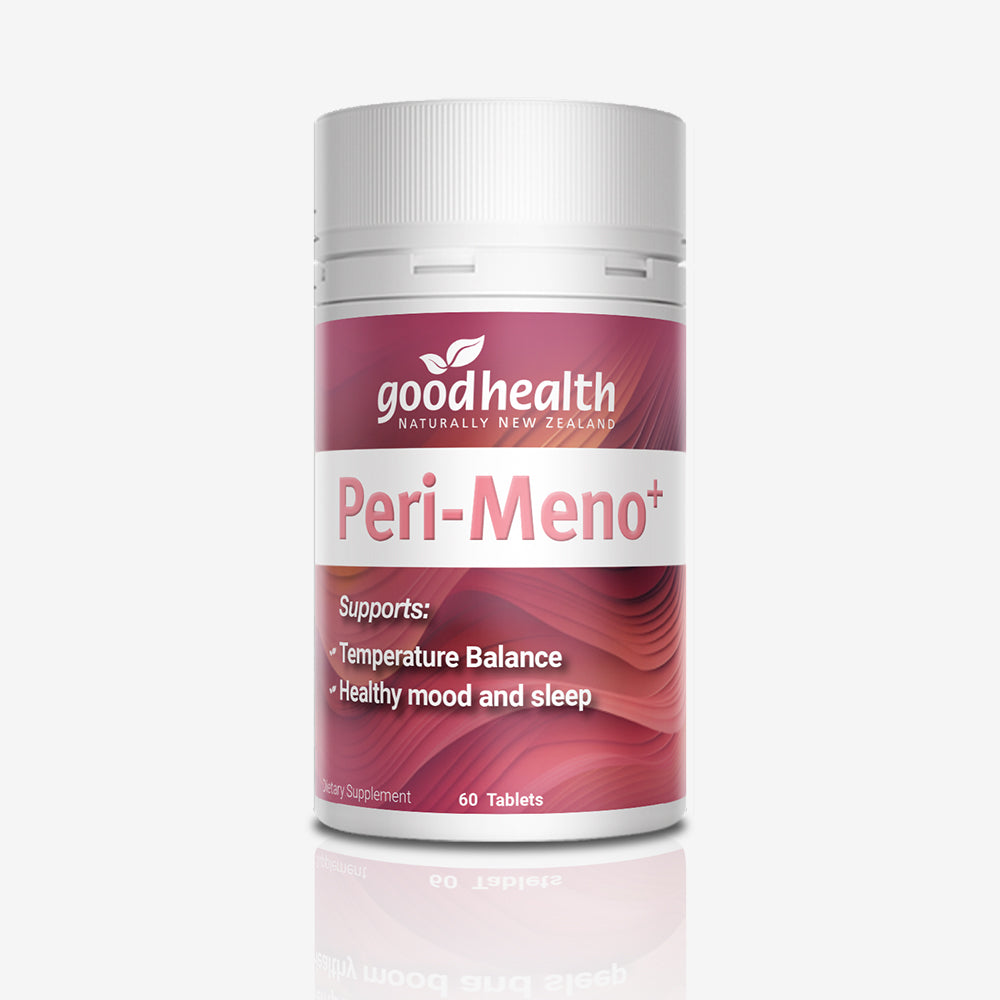 Good Health Peri-Meno+ Perimenopause herbal supplement