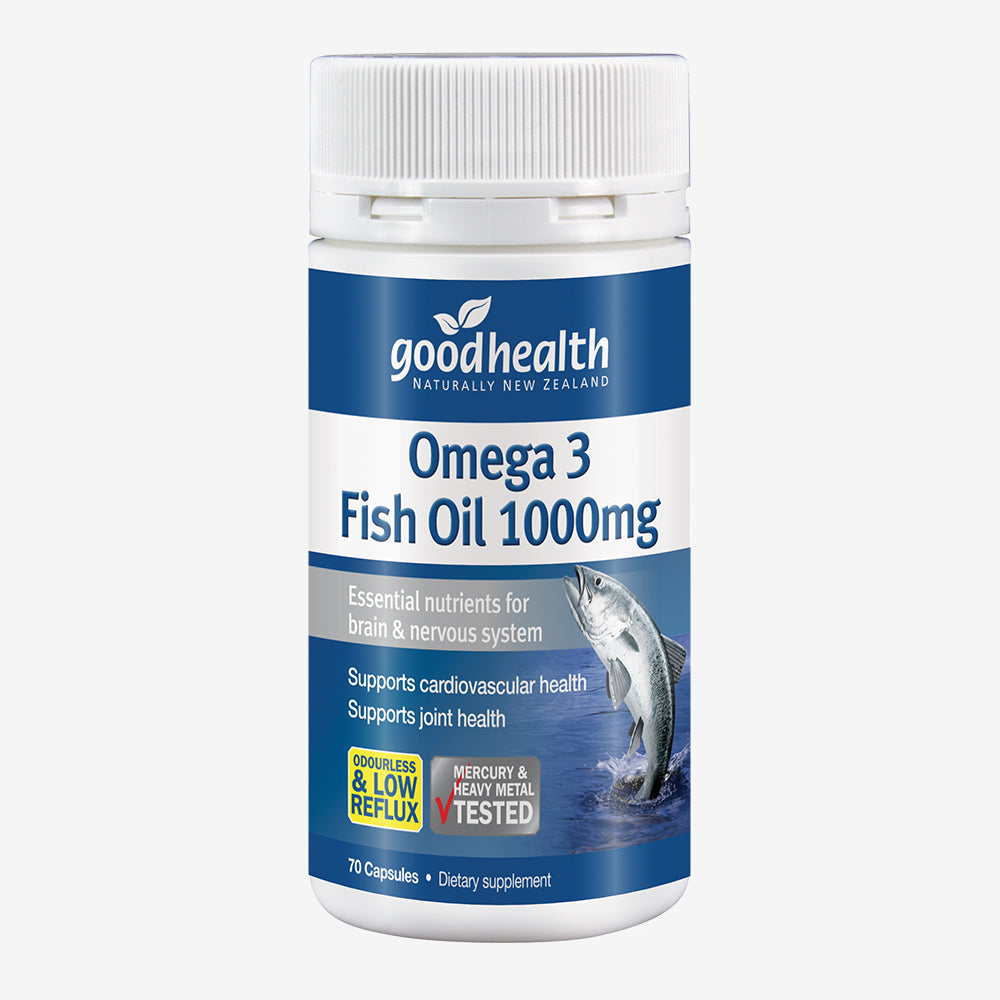 Good Health Products Omega 3 Fish Oil 1000mg 70s